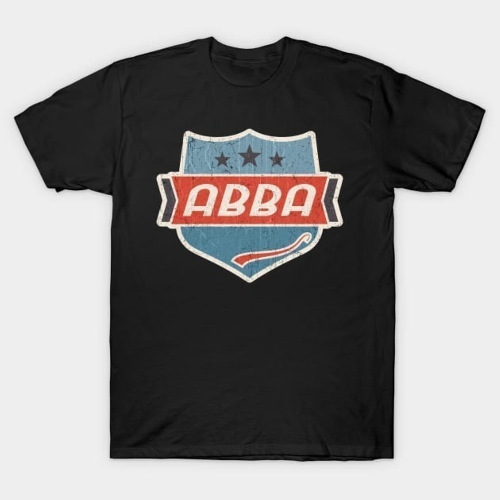 ABBA Classic Pop Disco Legends Retro Music Fan T-Shirt